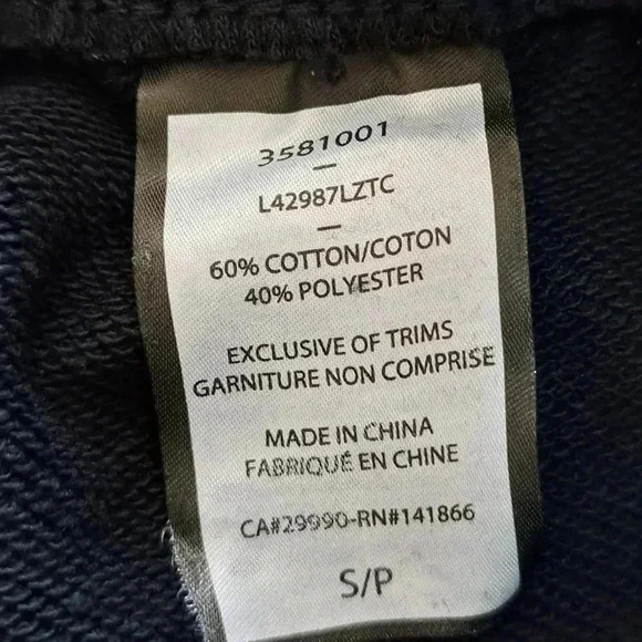 NWT Lazy Pants High Rise Shorts Small Sweat Shorts Black Jogger Shorts 5" inseam - Picture 6 of 11